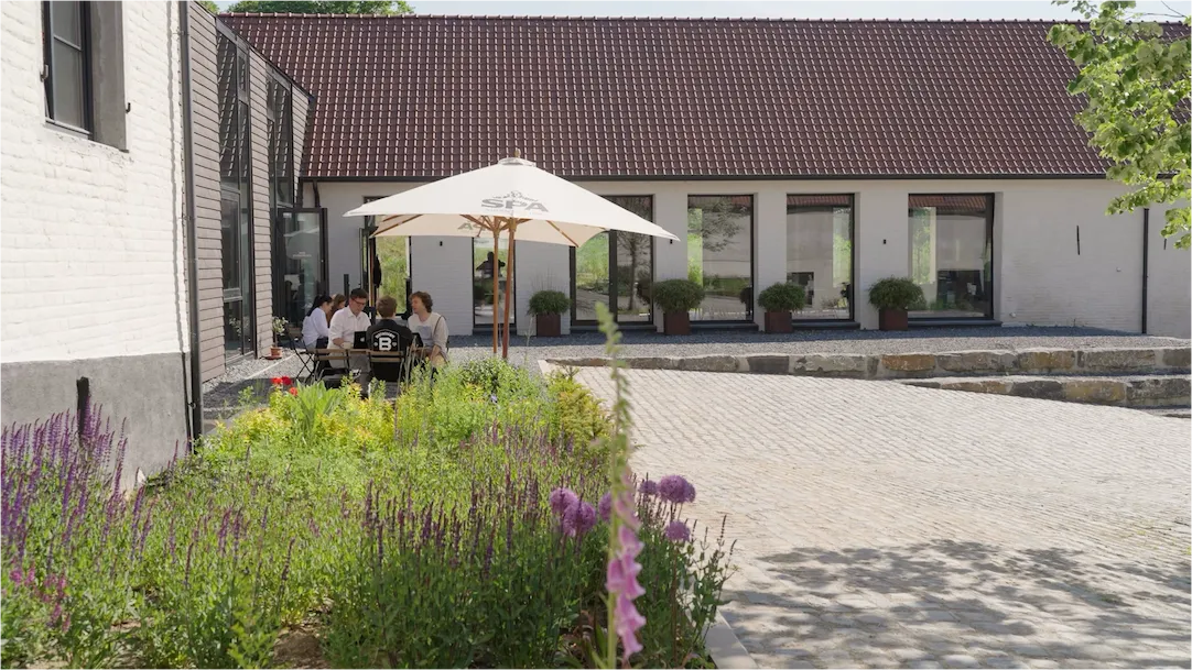 Client meetings at the Foster Café